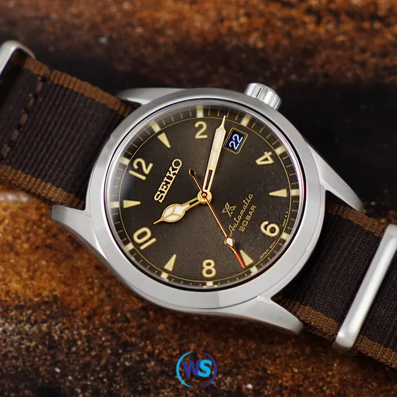 Seiko Prospex Land “Baby Alpinist” Brown Dial Men's Watch- SPB211J1